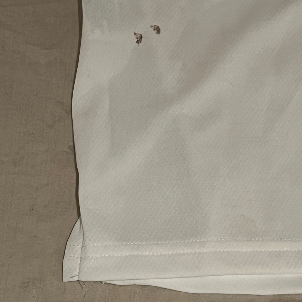 Nike Men's White Long Sleeve Dri Fit Shirt - Picture 8 of 8